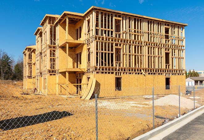 a long-lasting temporary fence helping to keep construction zones safe in Sayville